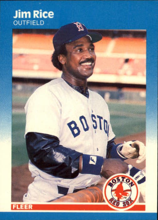 1987 Fleer 41 Jim Rice