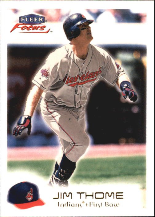 2000 Fleer Focus 107 Jim Thome