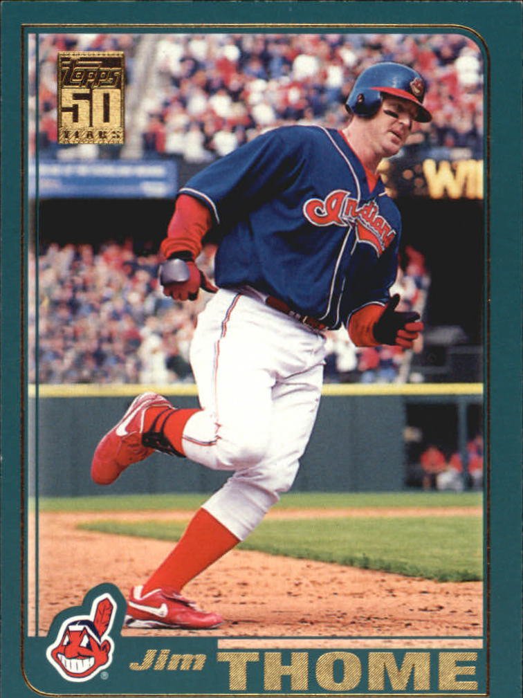 2001 Topps 15 Jim Thome