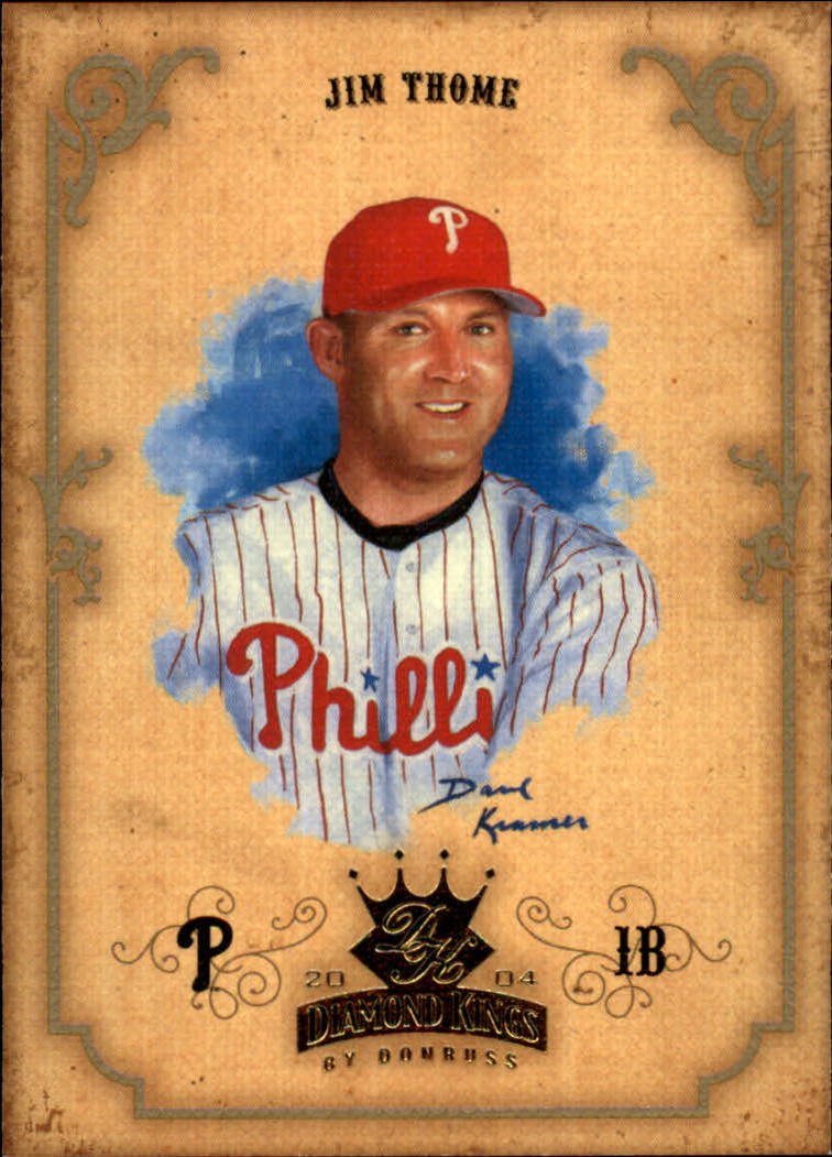 2004 Diamond Kings 140 Jim Thome