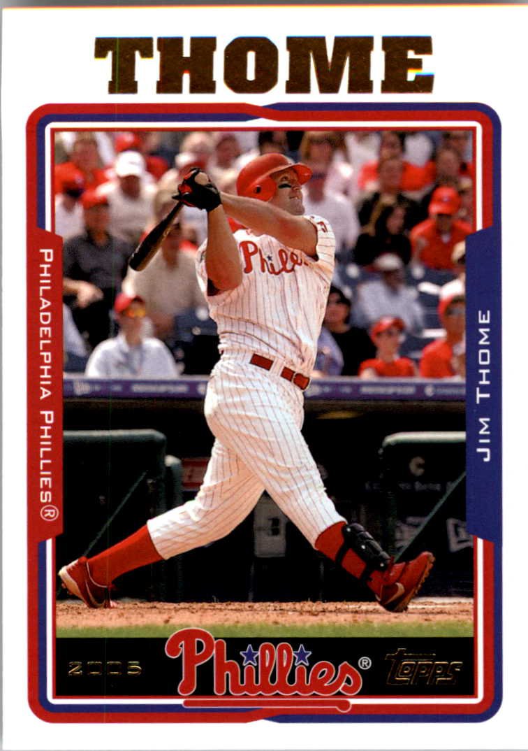 2005 Topps 25 Jim Thome