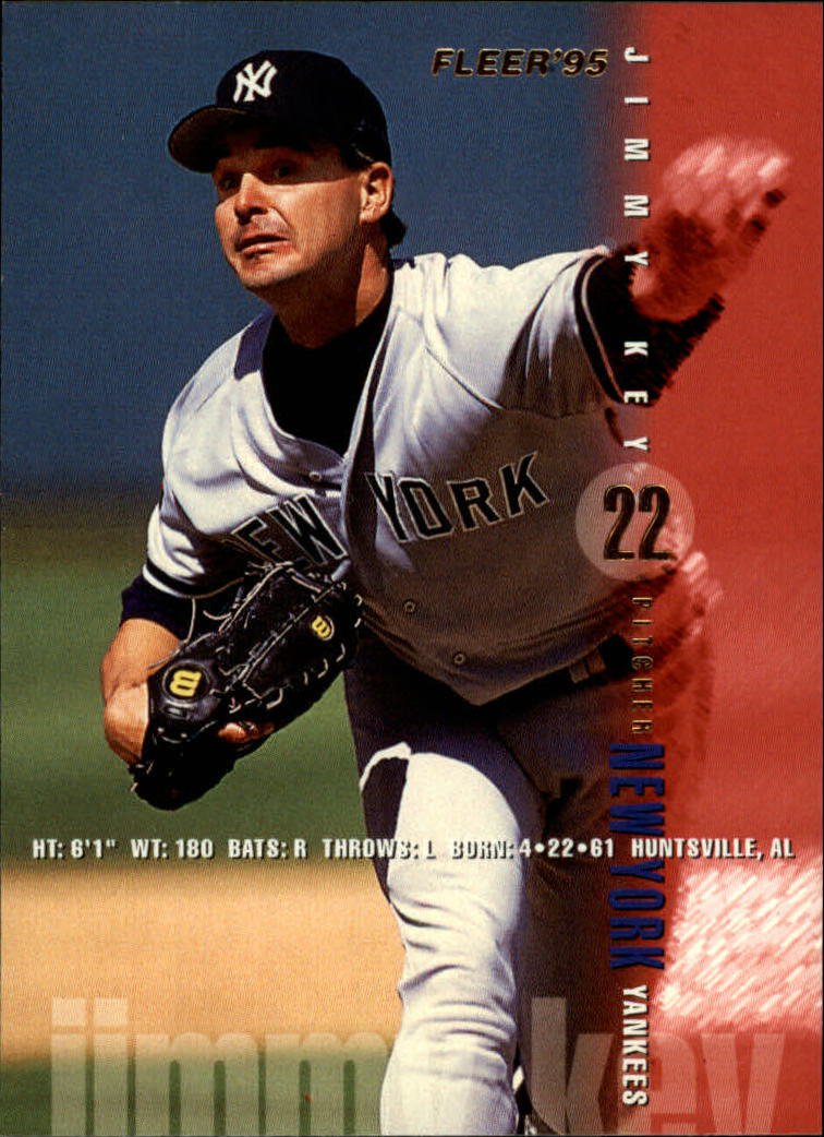 1995 Fleer 74 Jimmy Key