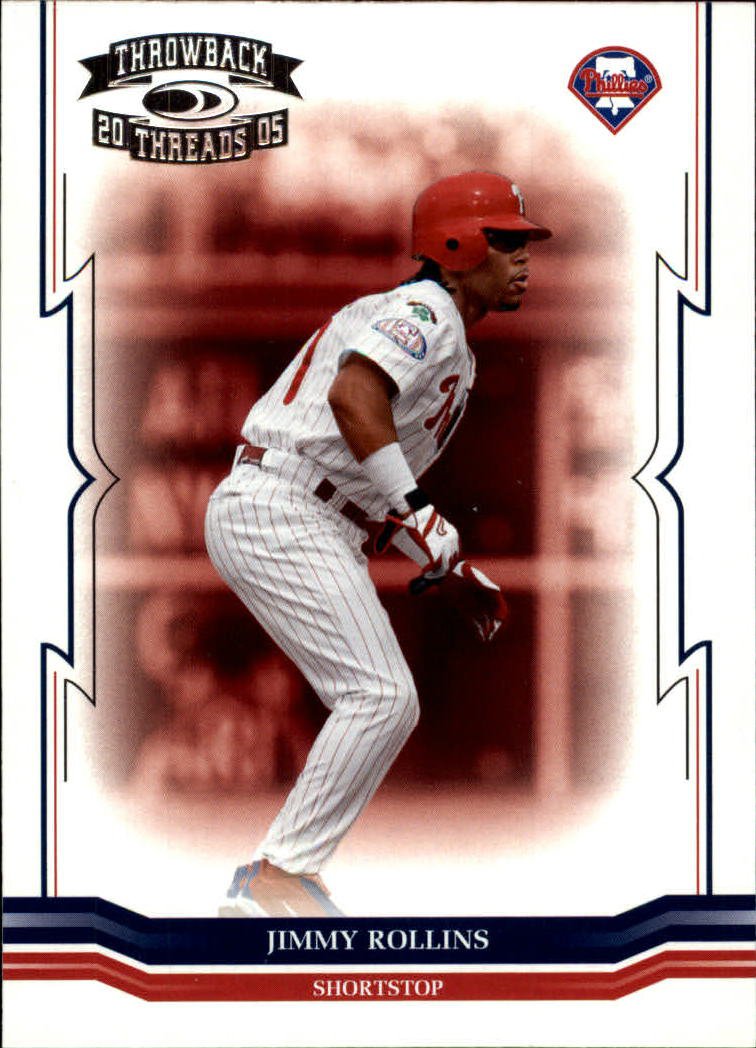 2005 Throwback Threads 237 Jimmy Rollins