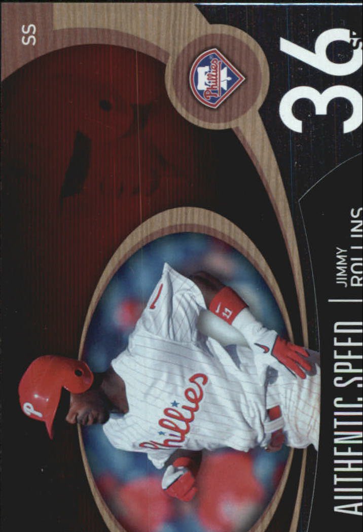 2007 SP Authentic Authentic Speed AS28 Jimmy Rollins