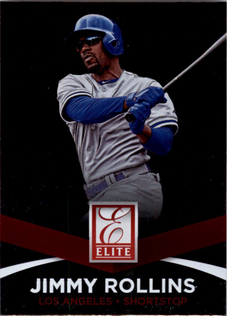 2015 Donruss Elite Inserts 21 Jimmy Rollins
