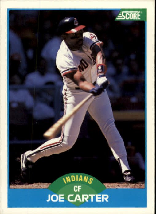 1989 Score 213 Joe Carter