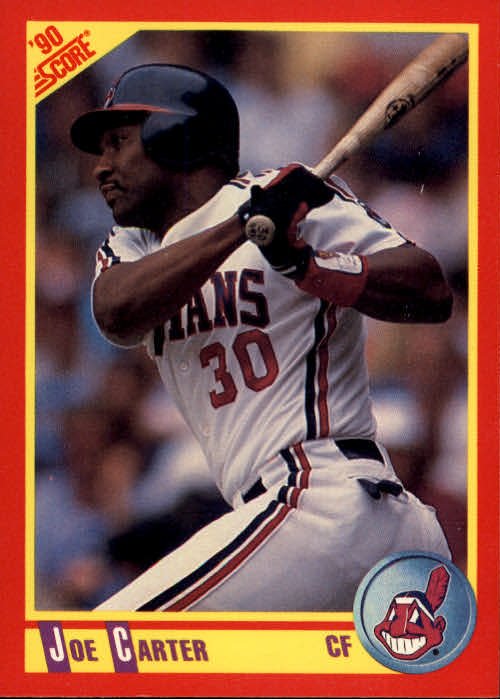 1990 Score 319 Joe Carter