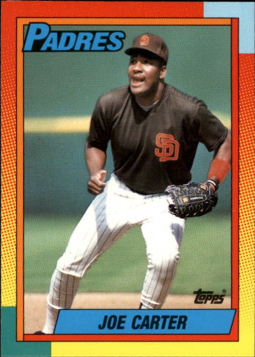 1990 Topps Traded 20T Joe Carter