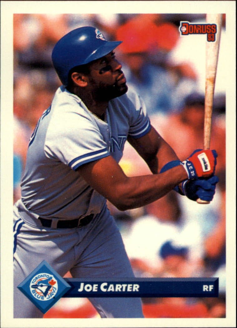 1993 Donruss 615 Joe Carter