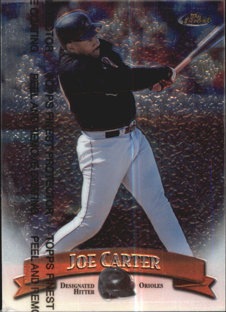 1998 Finest 166 Joe Carter