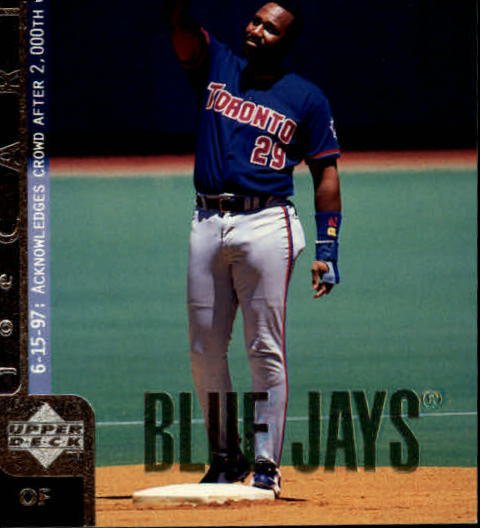 1998 Upper Deck 240 Joe Carter