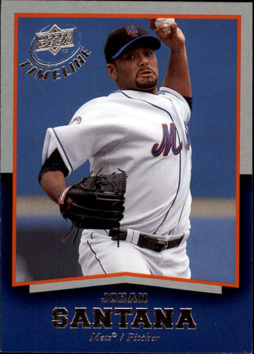 2008 Upper Deck Timeline 5 Johan Santana