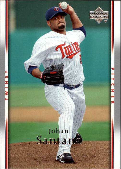 2007 Upper Deck 806 Johan Santana