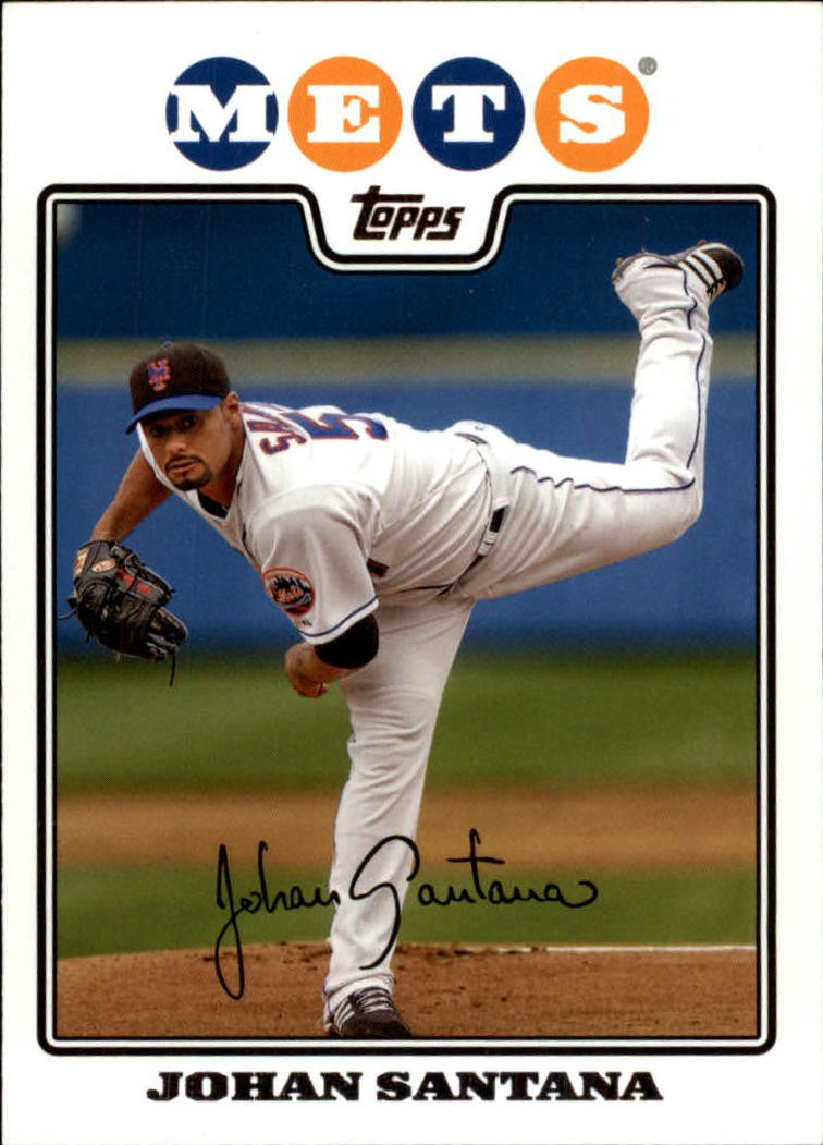 2008 Topps Update UH330 Johan Santana