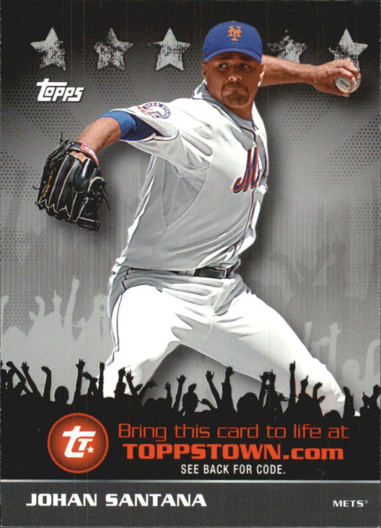 2009 Topps Topps Town TTT6 Johan Santana