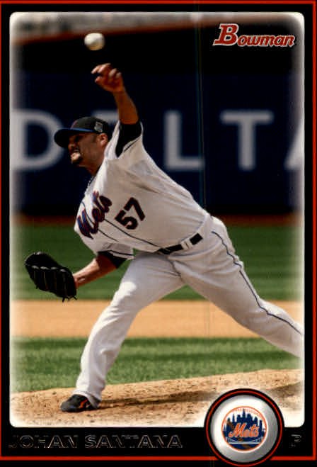 2010 Bowman 120 Johan Santana