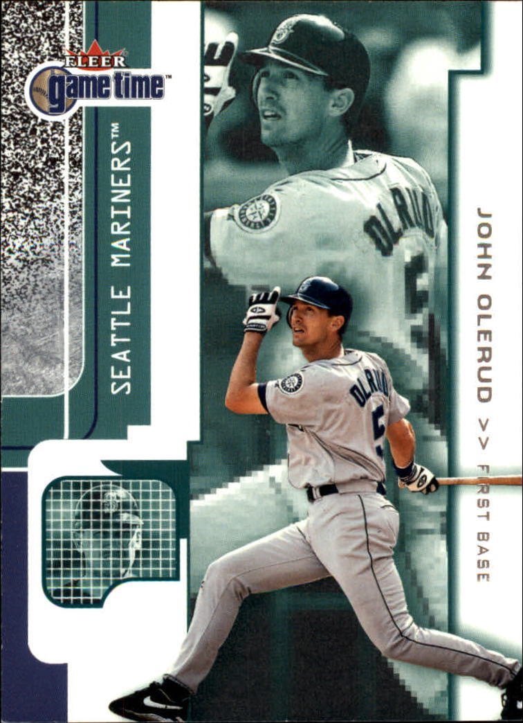 2001 Fleer Game Time 61 John Olerud
