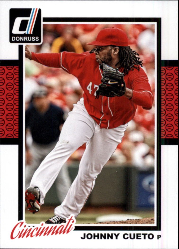 2014 Donruss 283 Johnny Cueto