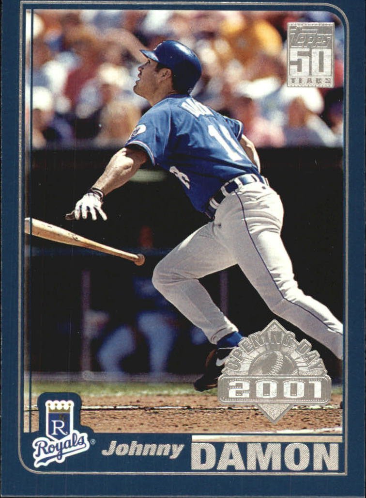 2001 Topps Opening Day 44 Johnny Damon