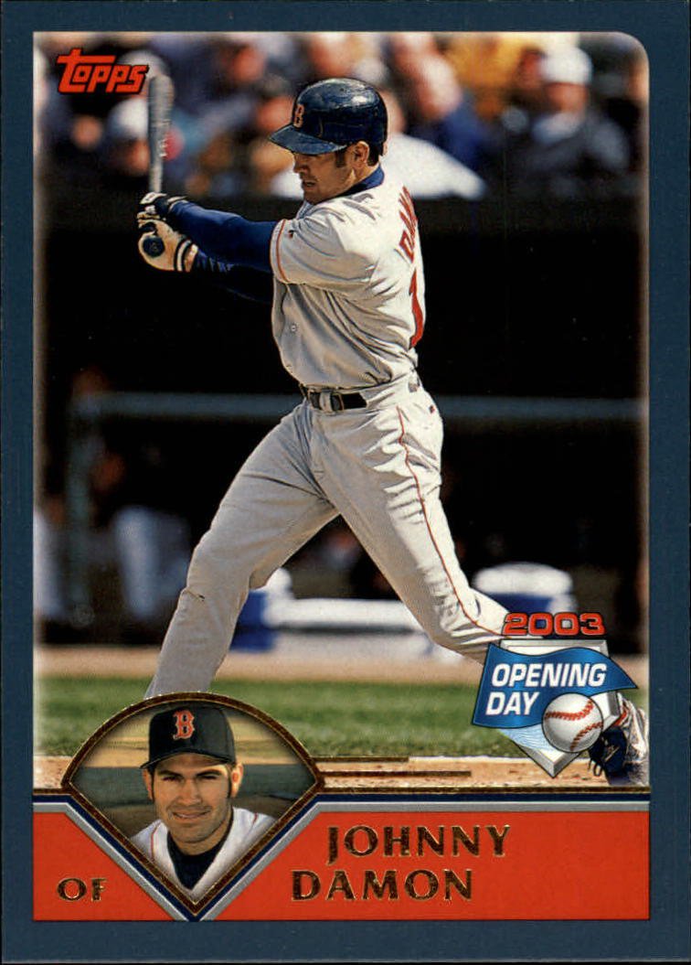 2003 Topps Opening Day 128 Johnny Damon