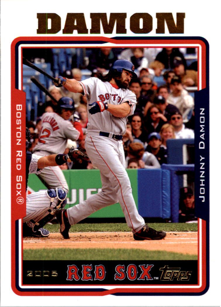2005 Topps 5 Johnny Damon