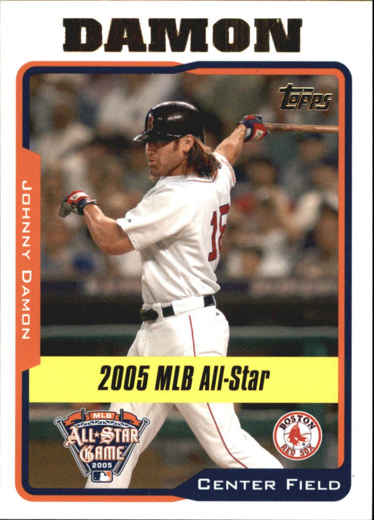2005 Topps Update 175 Johnny Damon AS