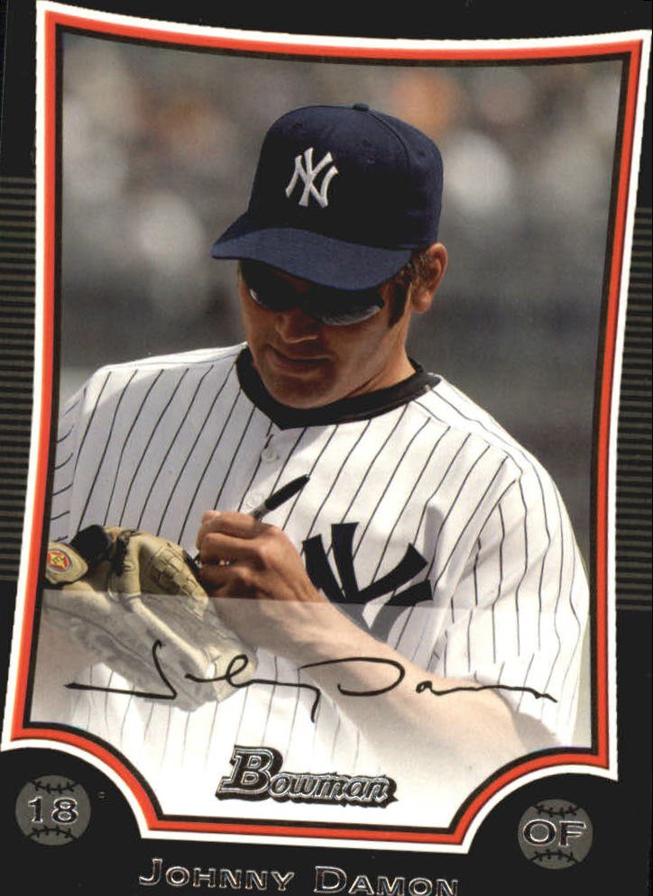 2009 Bowman 32 Johnny Damon