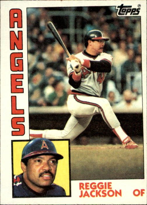 1984 Topps 100 Reggie Jackson