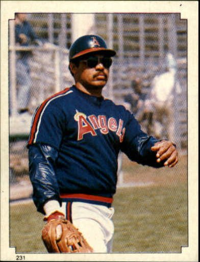 1984 Topps Stickers 231 Reggie Jackson