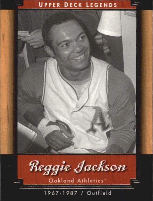 2001 Upper Deck Legends 4 Reggie Jackson