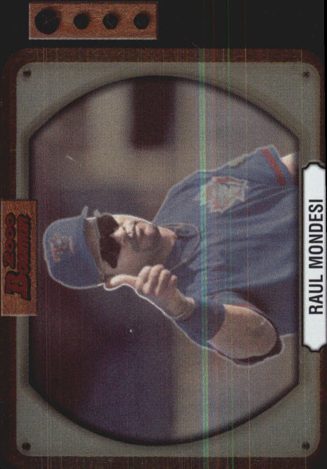 2000 Bowman Retro/Future 70 Raul Mondesi