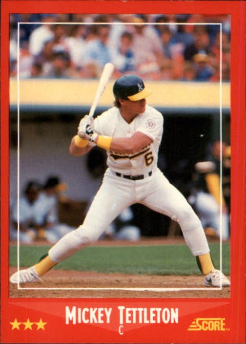 1988 Score 269 Mickey Tettleton