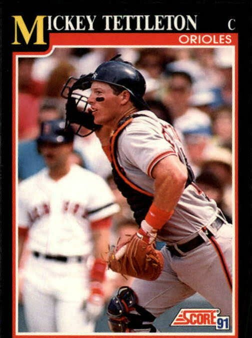 1991 Score 270 Mickey Tettleton