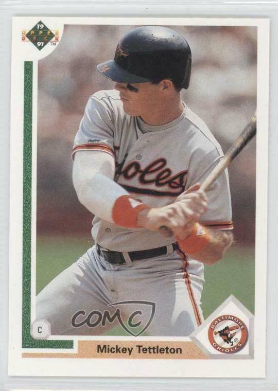 1991 Upper Deck 296 Mickey Tettleton