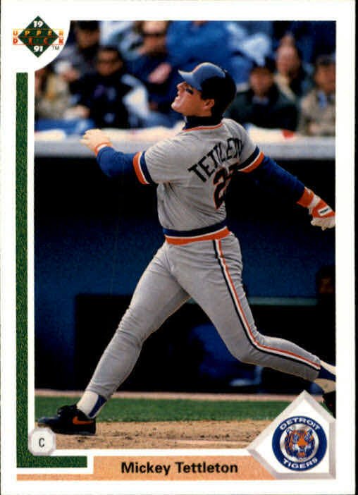 1991 Upper Deck 729 Mickey Tettleton