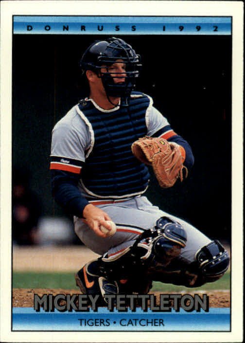 1992 Donruss 85 Mickey Tettleton