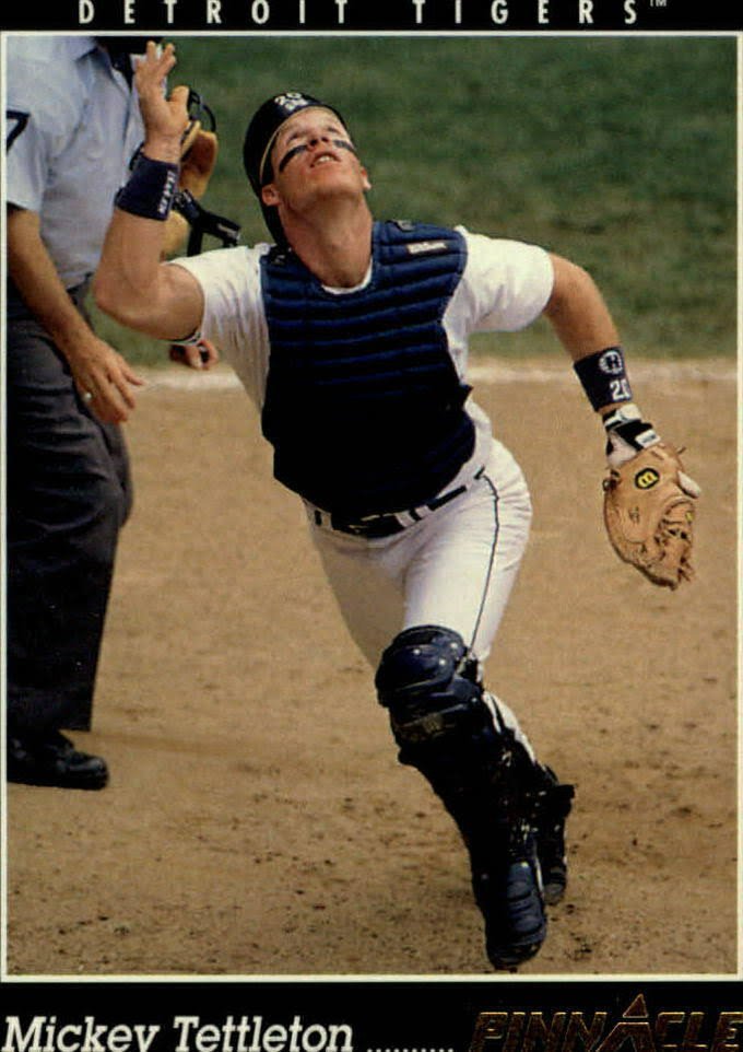 1993 Pinnacle 52 Mickey Tettleton
