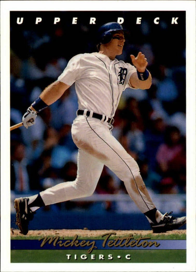 1993 Upper Deck 86 Mickey Tettleton