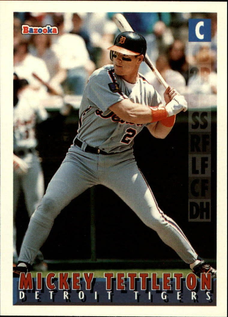 1995 Bazooka 101 Mickey Tettleton