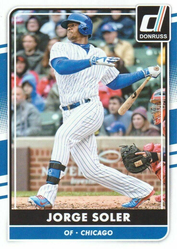 2016 Donruss 167 Jorge Soler