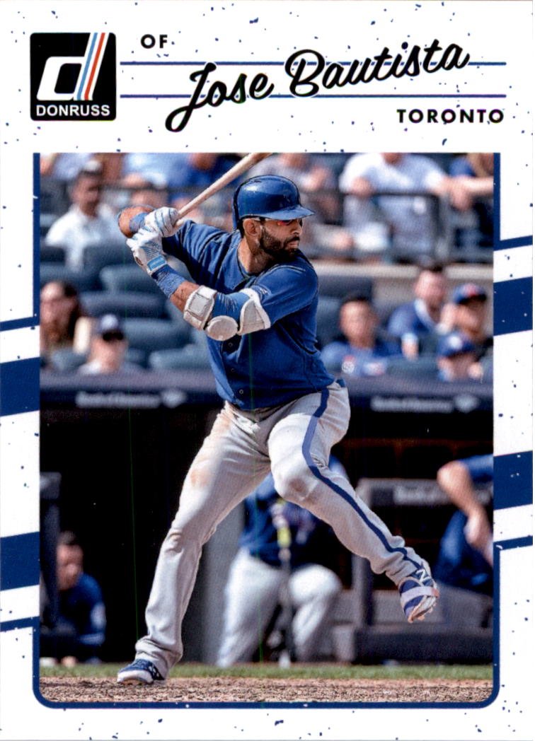 2017 Donruss 170 Jose Bautista