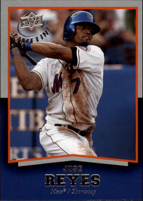 2008 Upper Deck Timeline 1 Jose Reyes