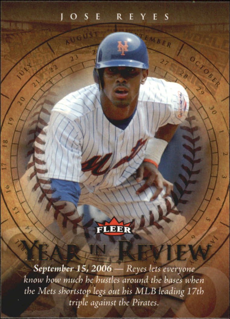 2007 Fleer Year in Review JR Jose Reyes