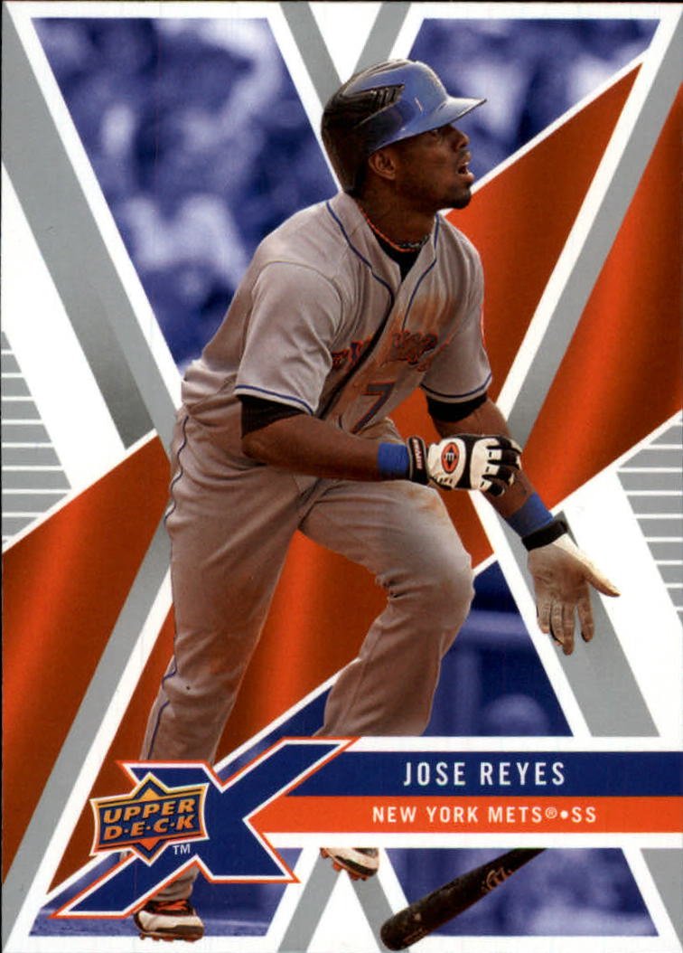 2008 Upper Deck X 61 Jose Reyes