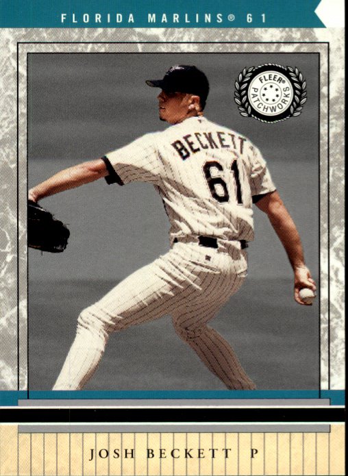 2003 Fleer Patchworks 60 Josh Beckett