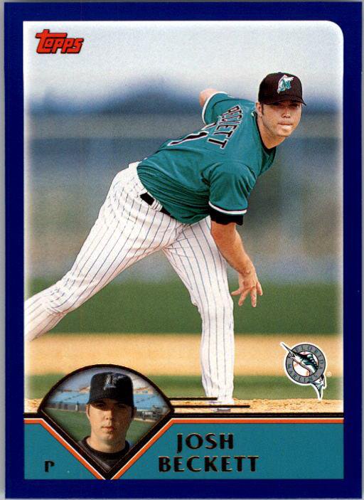 2003 Topps 249 Josh Beckett