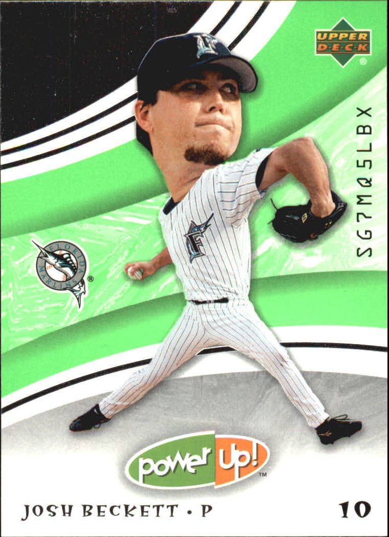 2004 Upper Deck Power Up 46 Josh Beckett