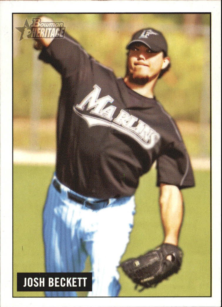 2005 Bowman Heritage 198 Josh Beckett