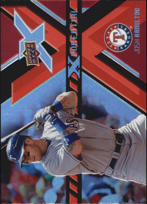 2008 Upper Deck X Xponential JH Josh Hamilton