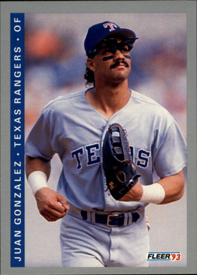 1993 Fleer 322 Juan Gonzalez